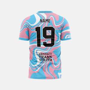 Kicking Out Transphobia Jersey