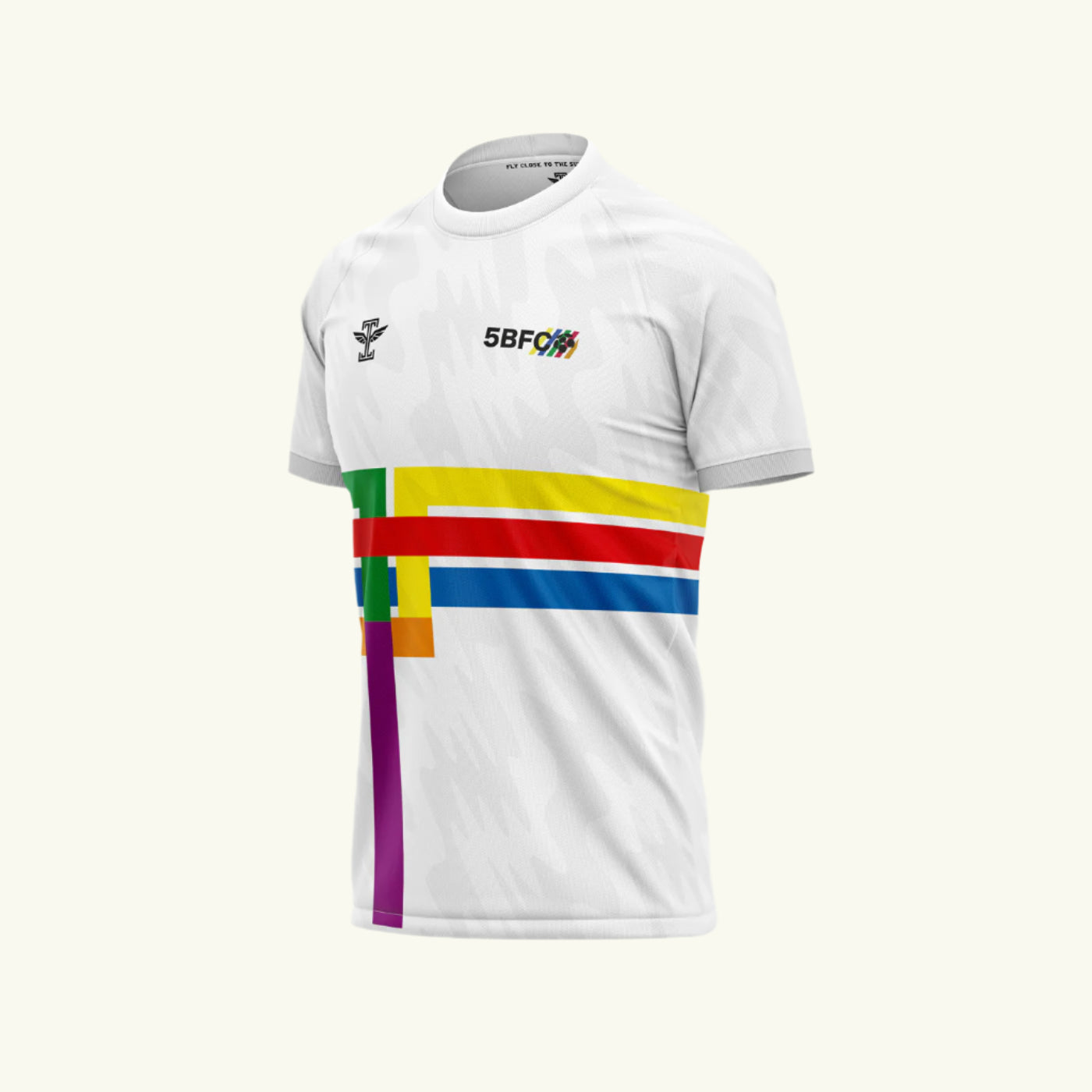 Five Borough Futbol Club White Jersey