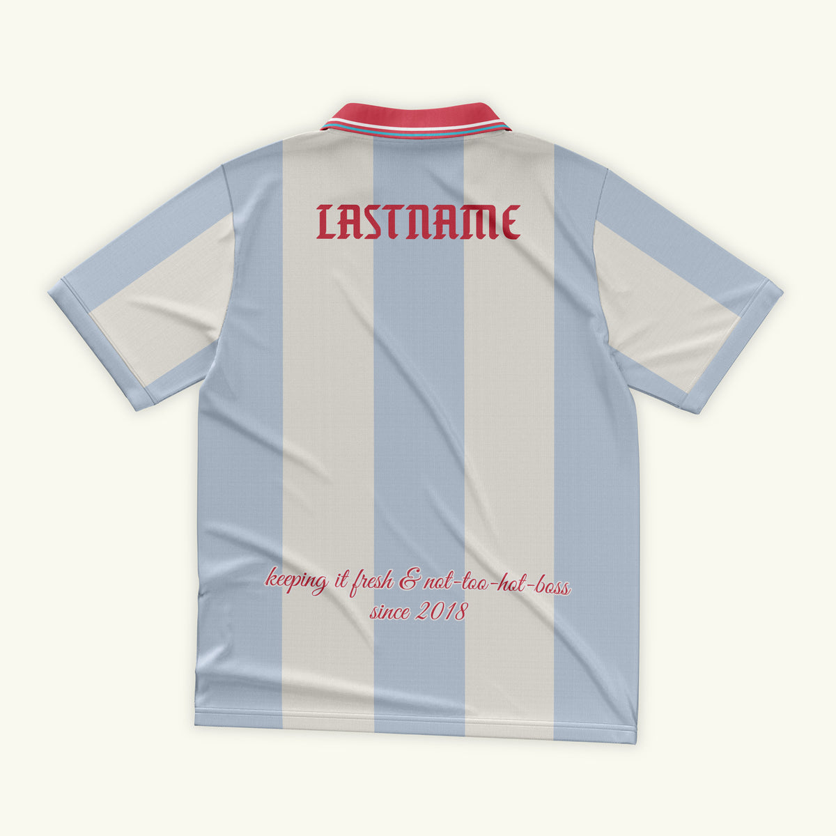 99¢ Fresh White/Blue Jersey