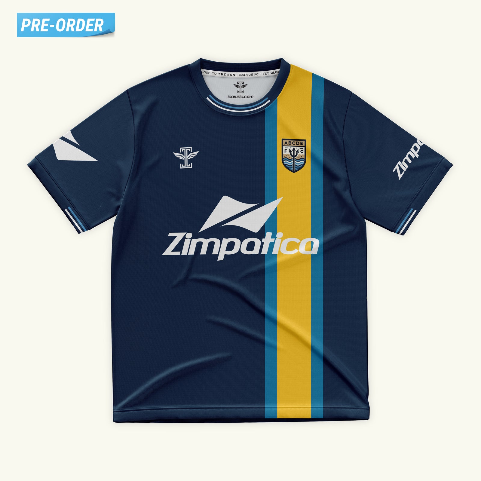 ABCDE FC Navy Jersey