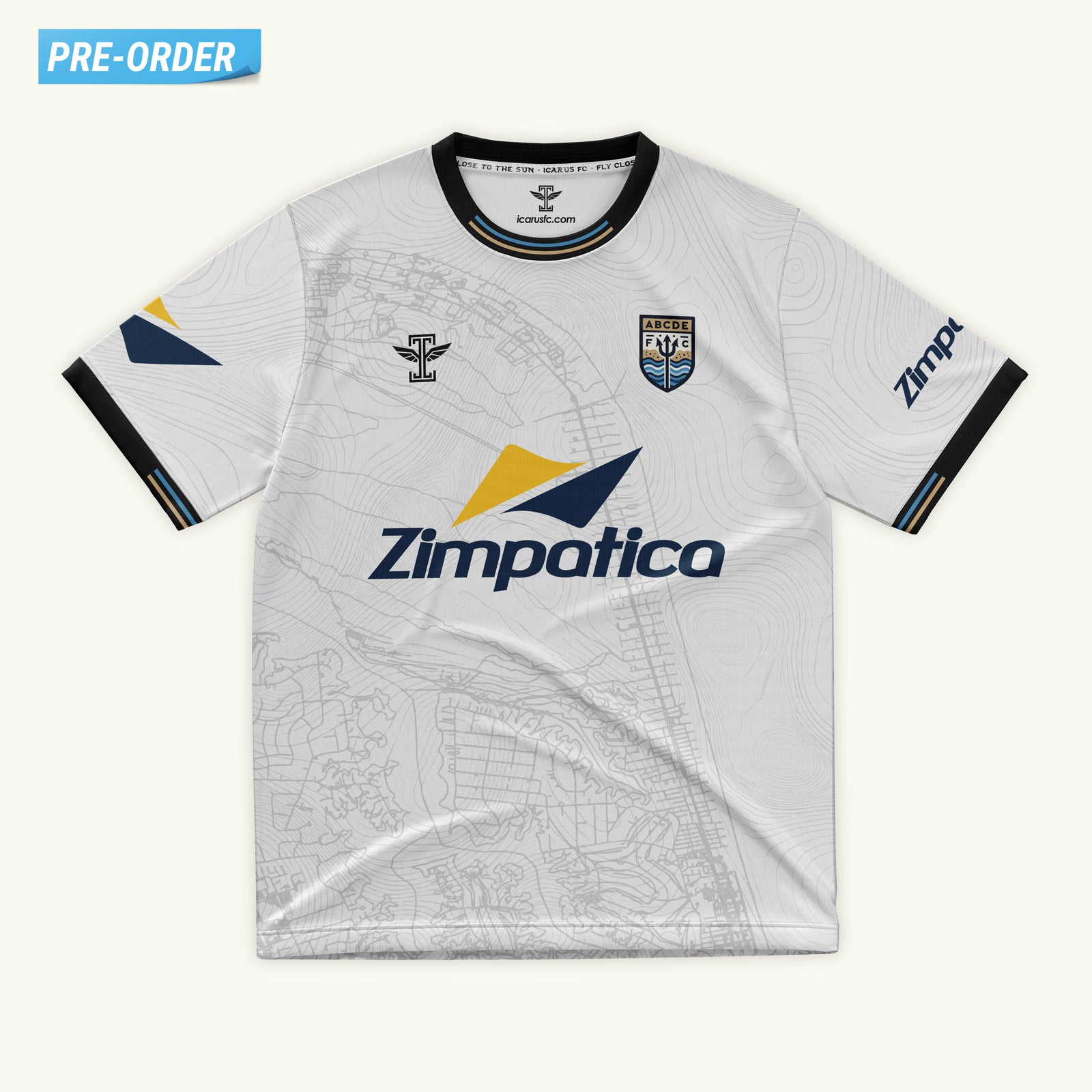 ABCDE FC White Jersey