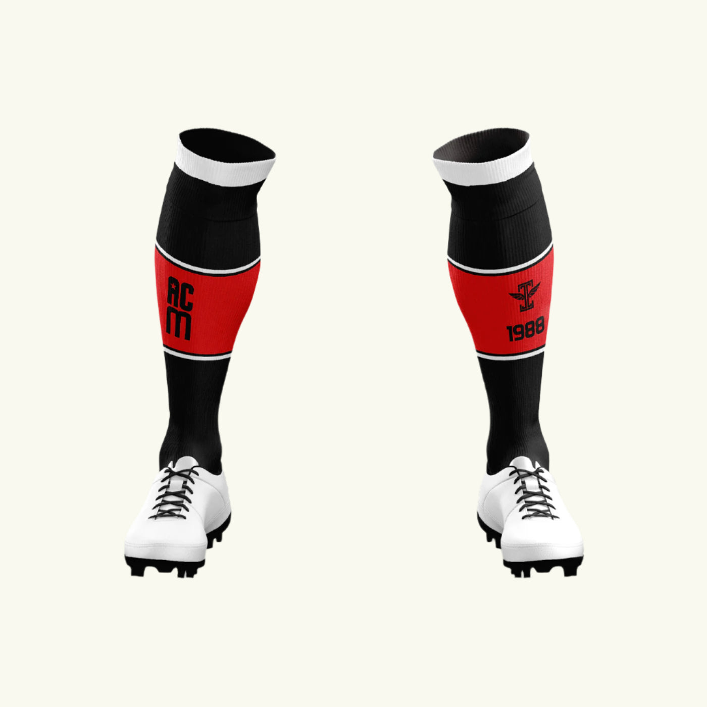 AC Montgomery Black Socks