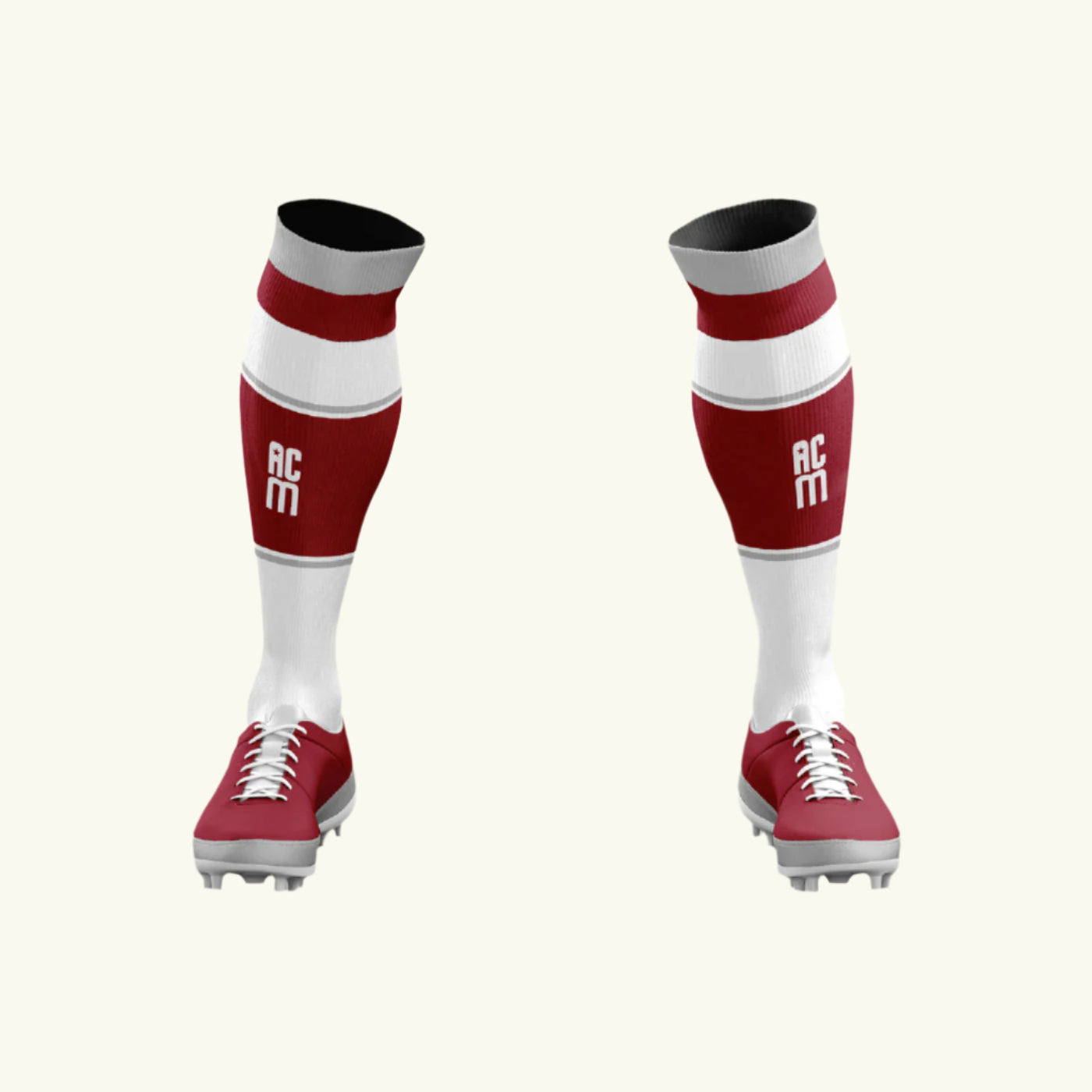 AC Montgomery White Socks