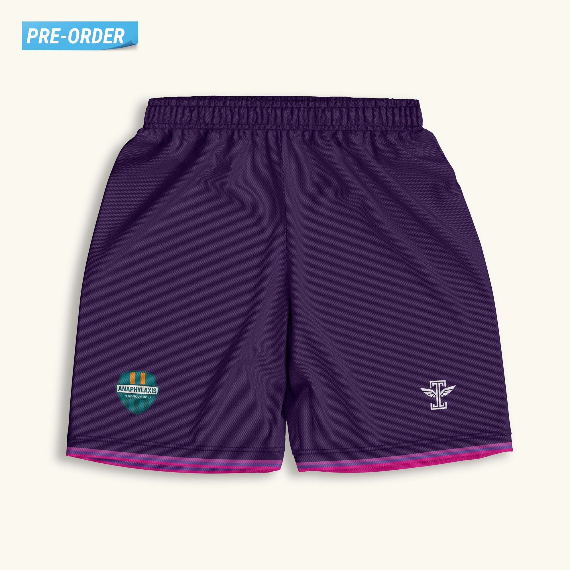 Anaphylaxis FC Purple Shorts