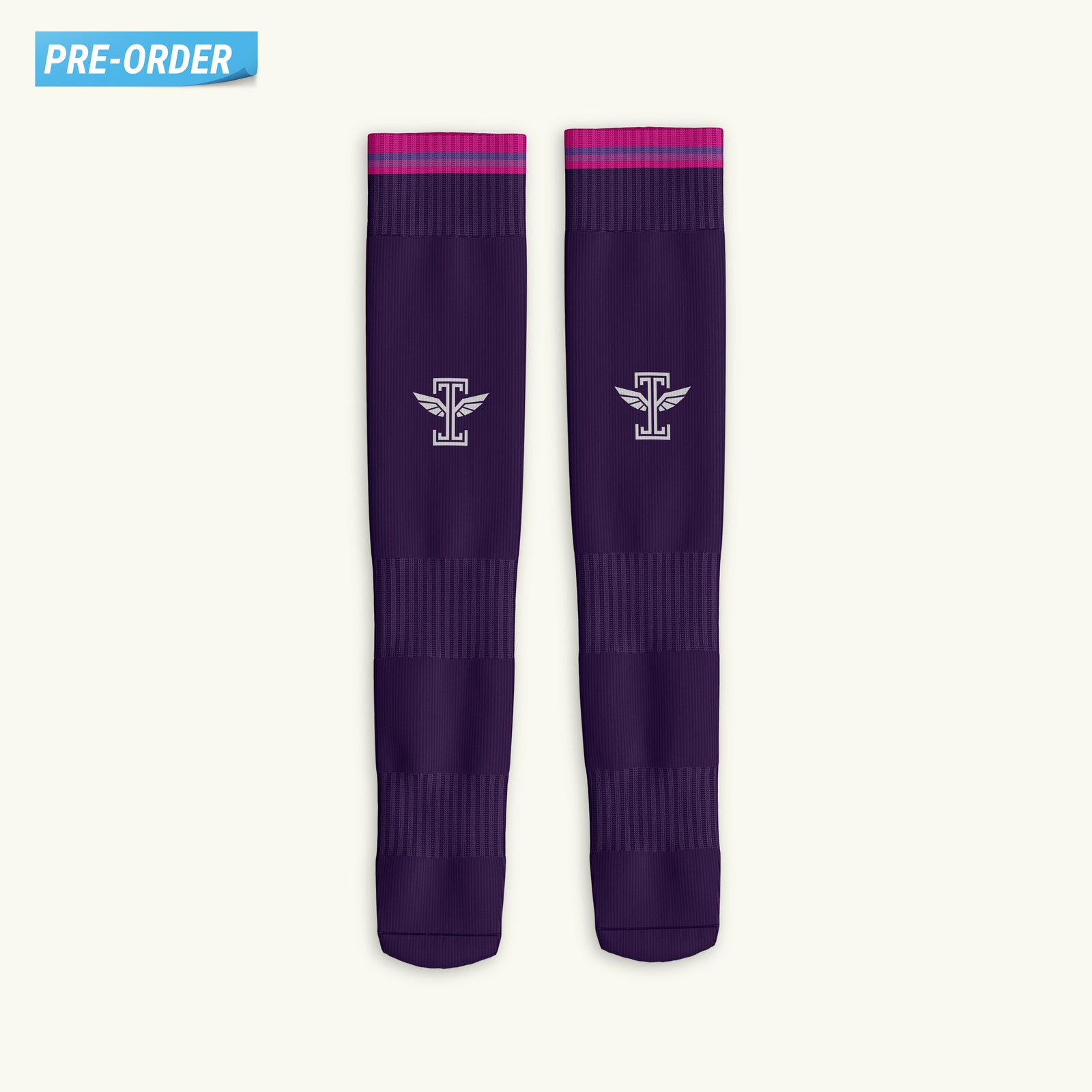 Anaphylaxis FC Purple Socks