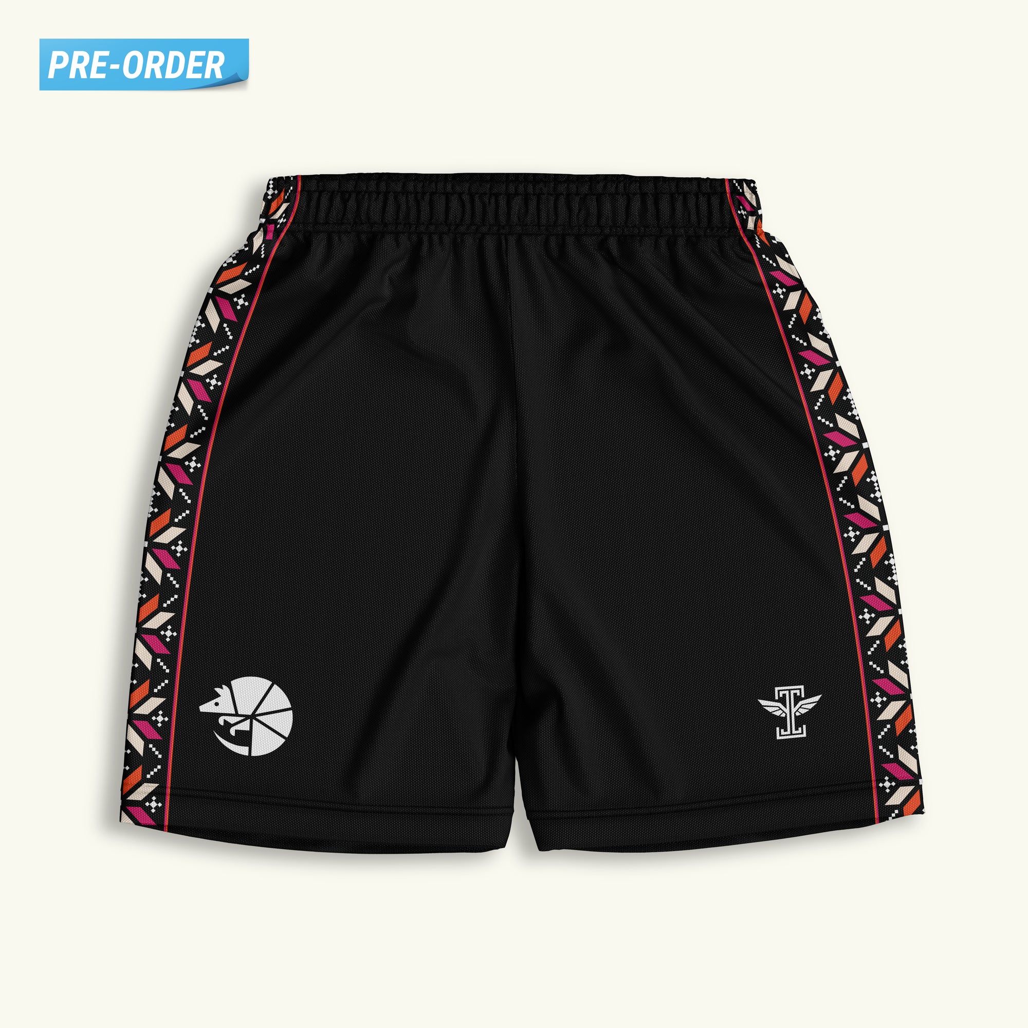 Atletico de Armadillo Black Shorts