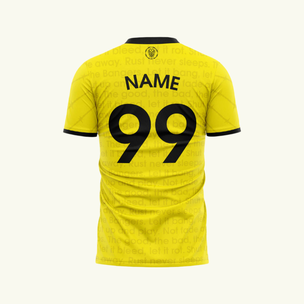 Bucky's Banana Bangers Yellow Jersey