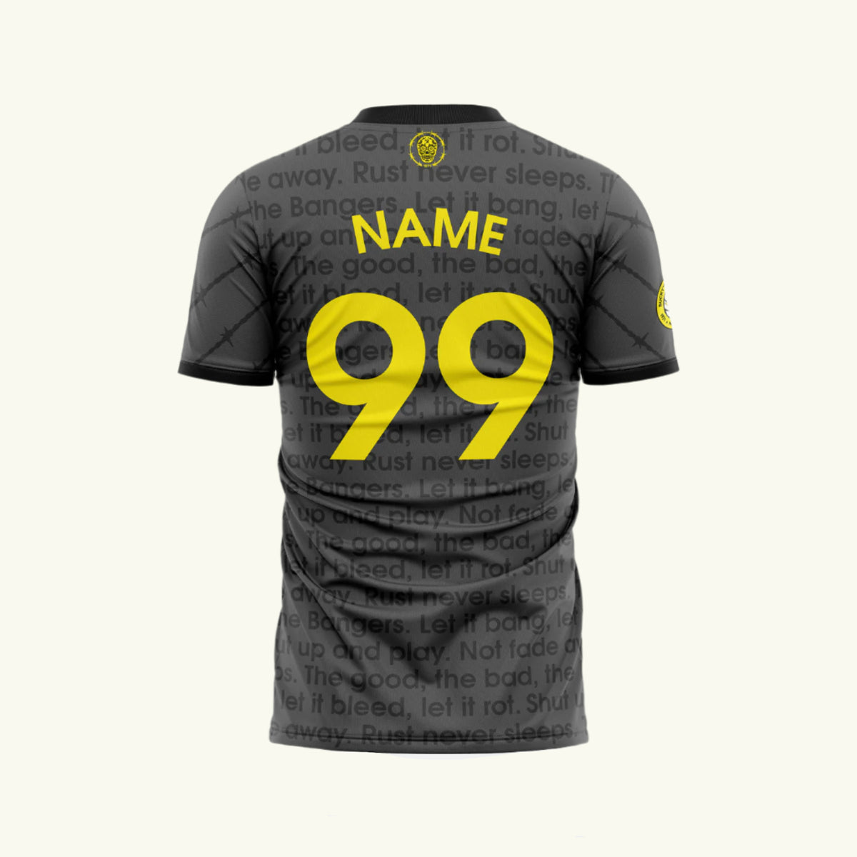 Bucky's Banana Bangers Gray Jersey