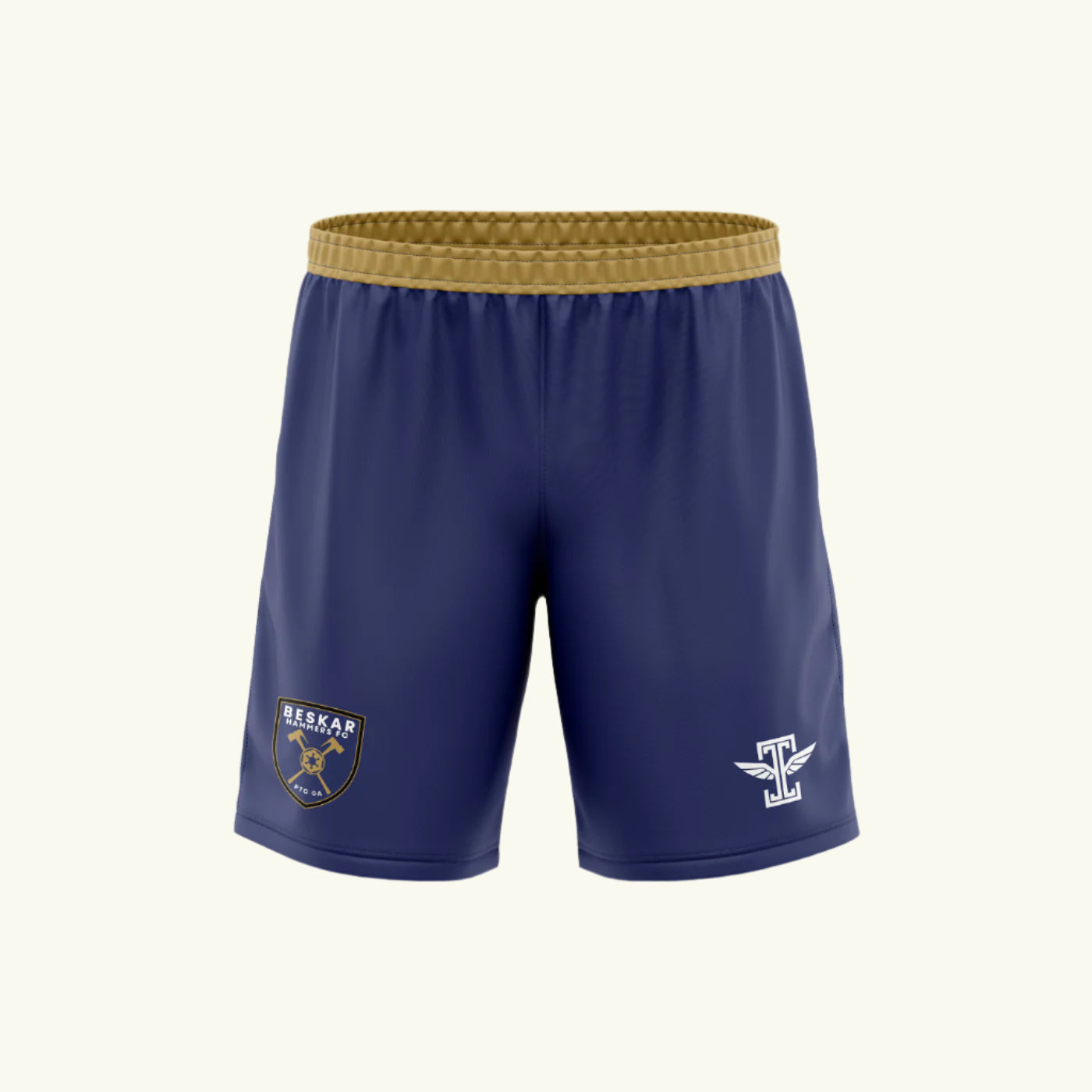 Beskar Hammers Blue Shorts
