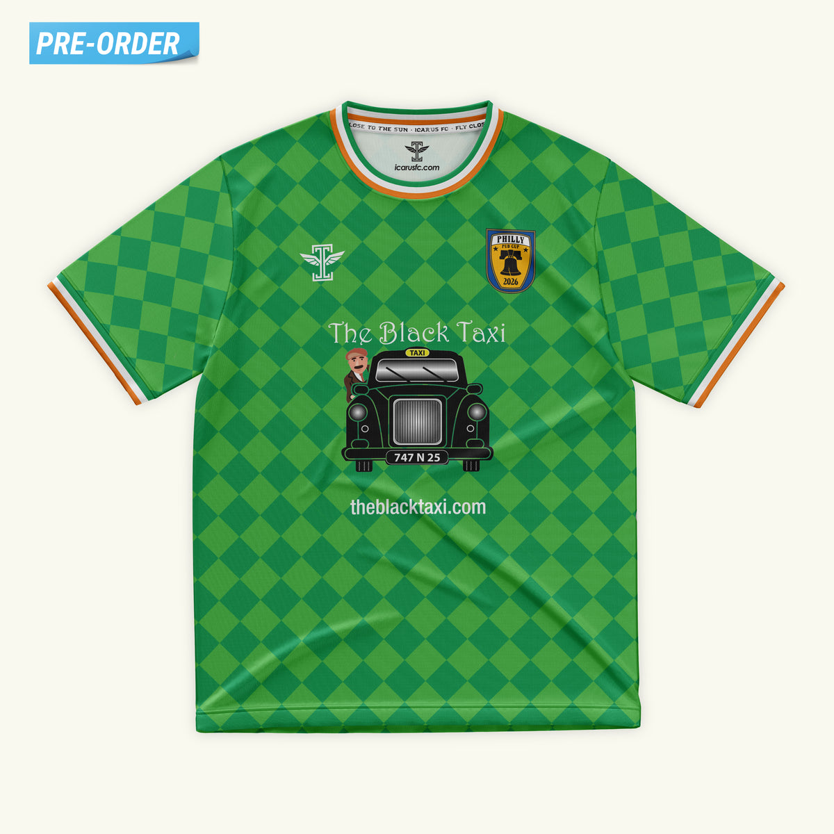 Black Taxi (Pub Cup) Jersey