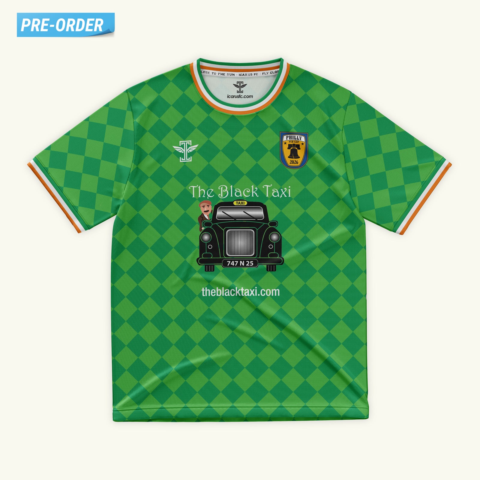 Black Taxi (Pub Cup) Jersey