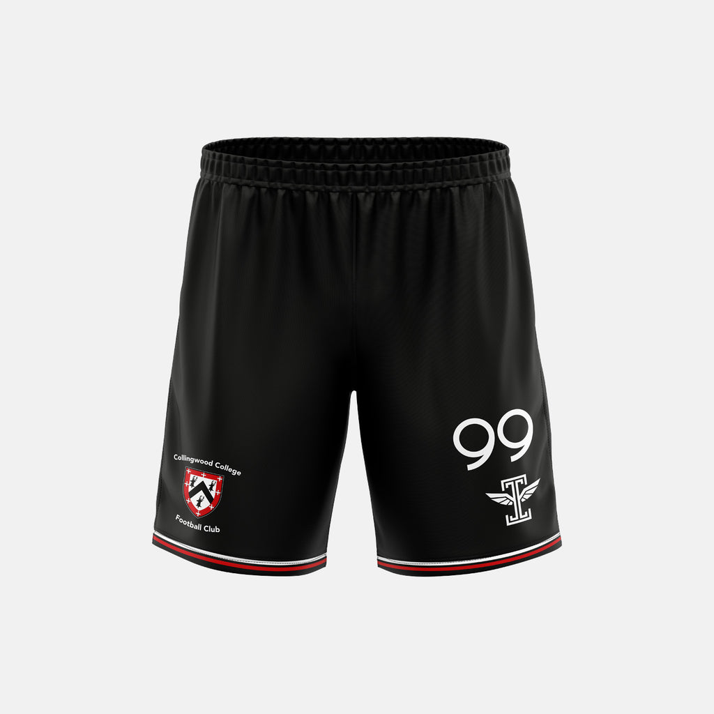 Collingwood Football Shorts Collingwood Magpies Mens Adults