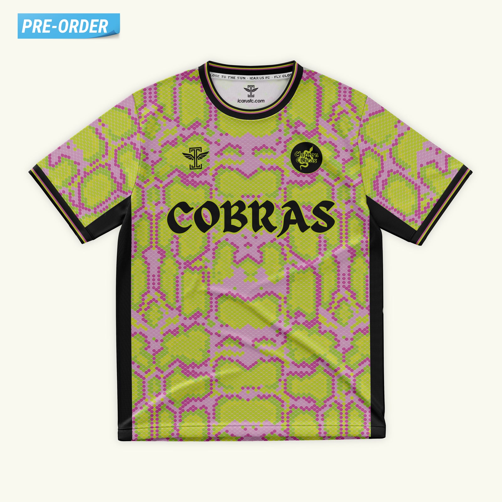 Clapton Cobras Green Jersey