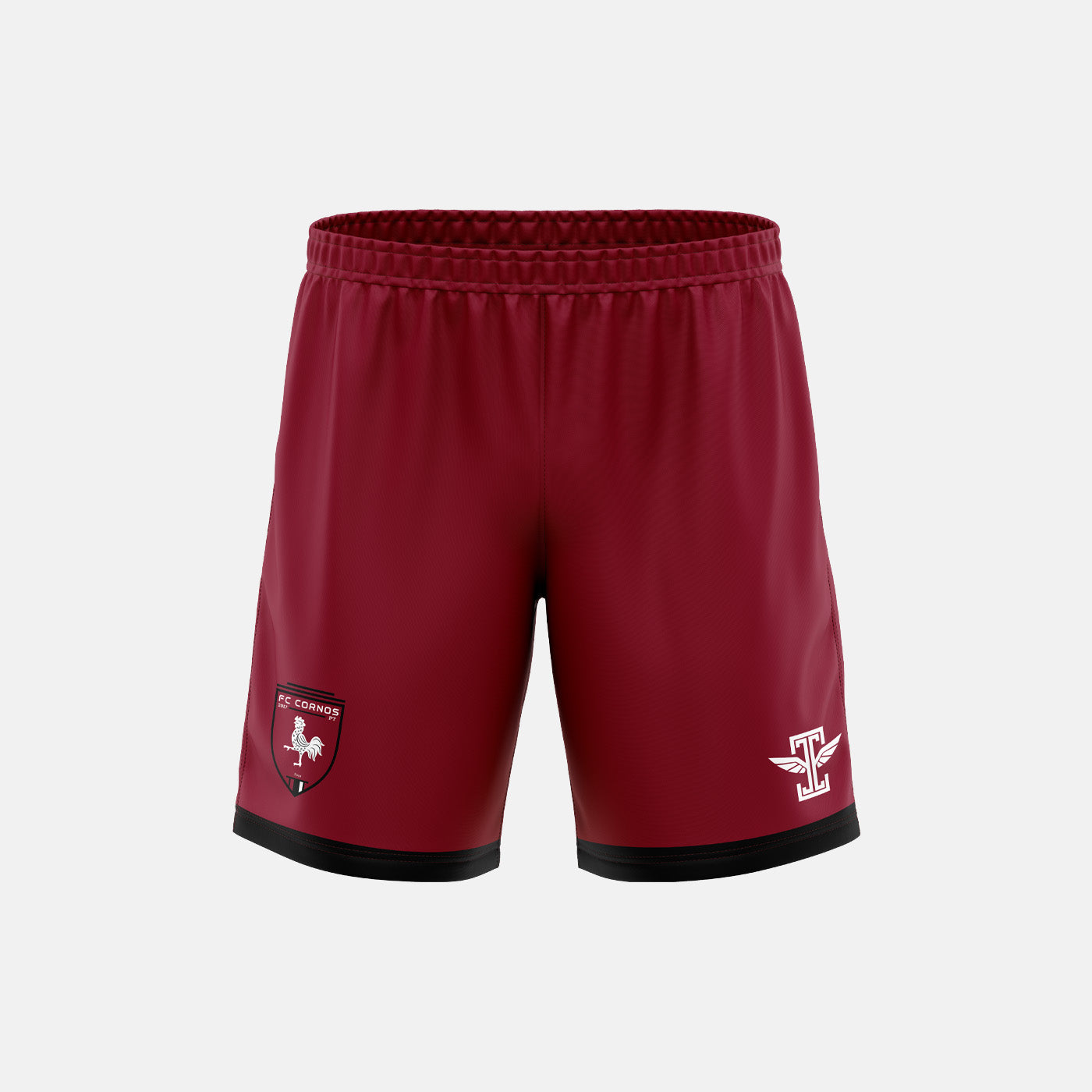 FC Cornos Burgundy Shorts