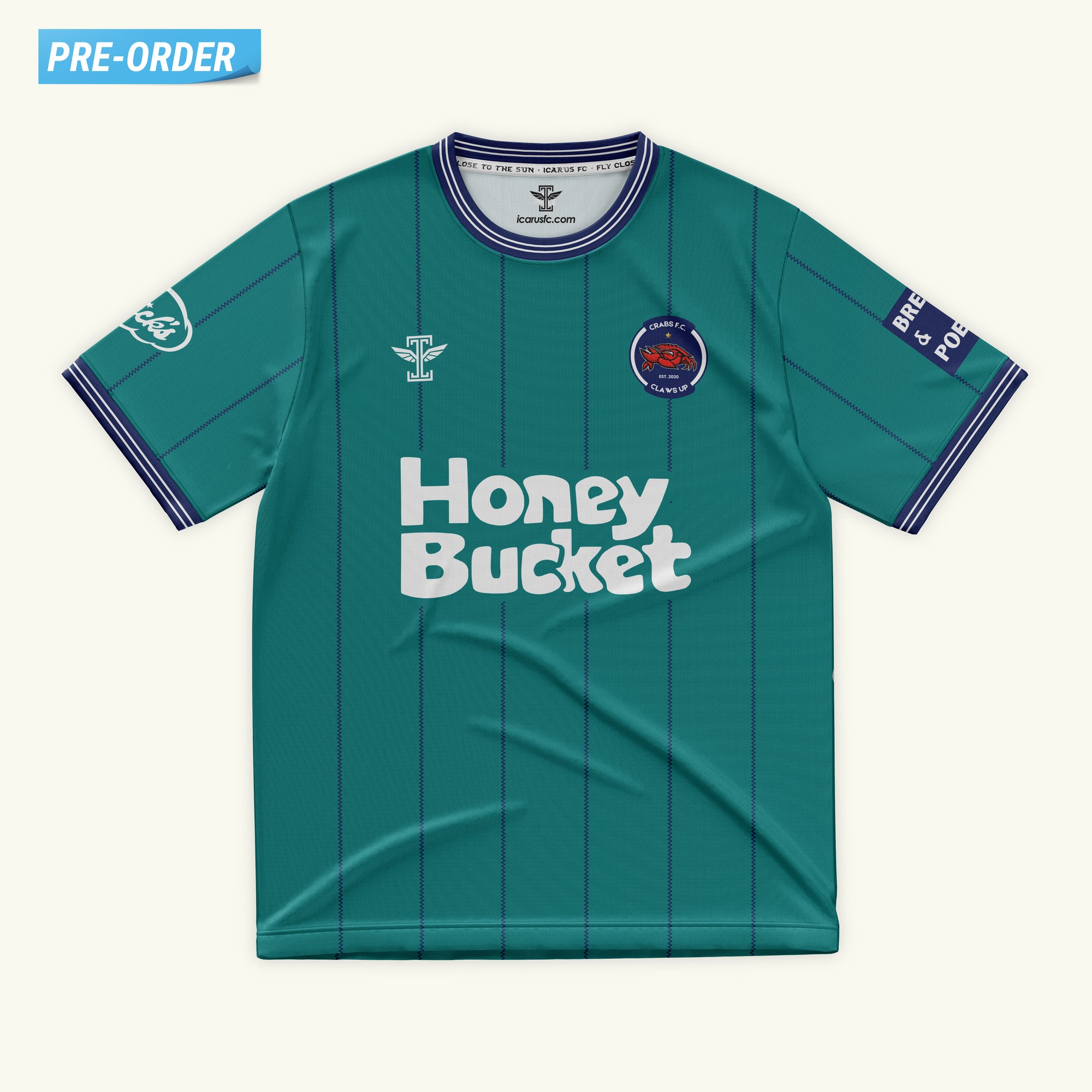 Crabs FC Teal Jersey