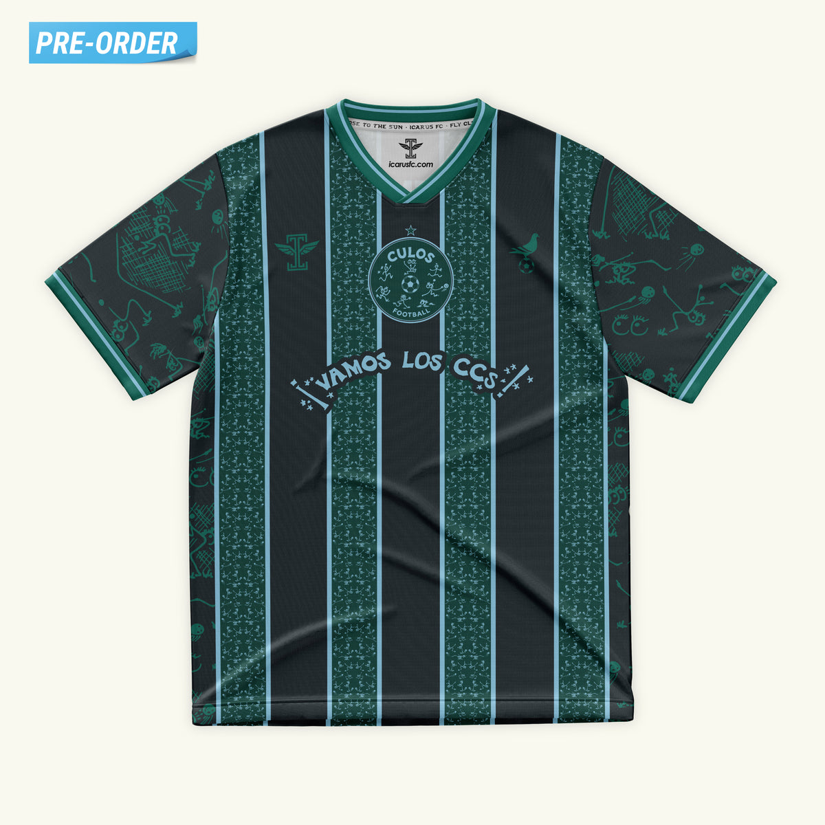 Culos Calientes Green Jersey