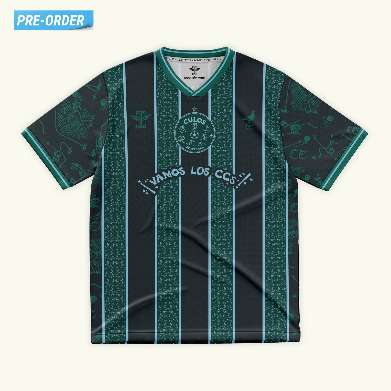 Culos Calientes Green Jersey