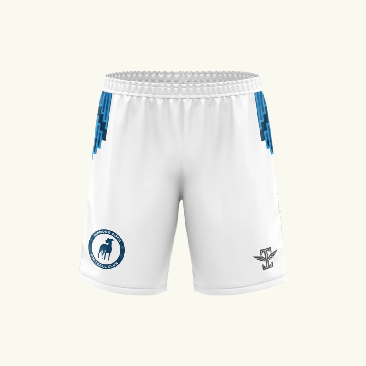 Diamond Dogs FC White Shorts