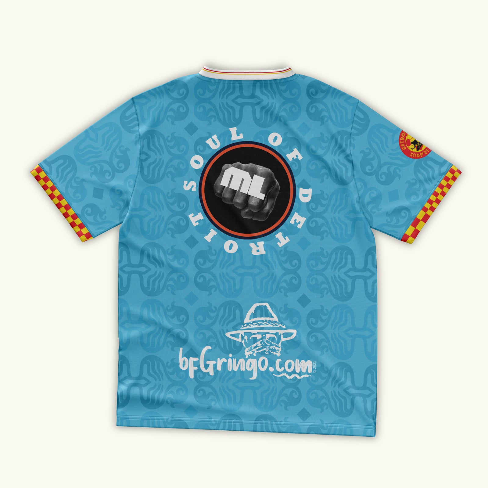 East English Village Blue Jersey