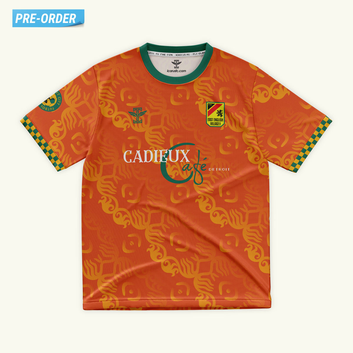 East English Village Orange Jersey