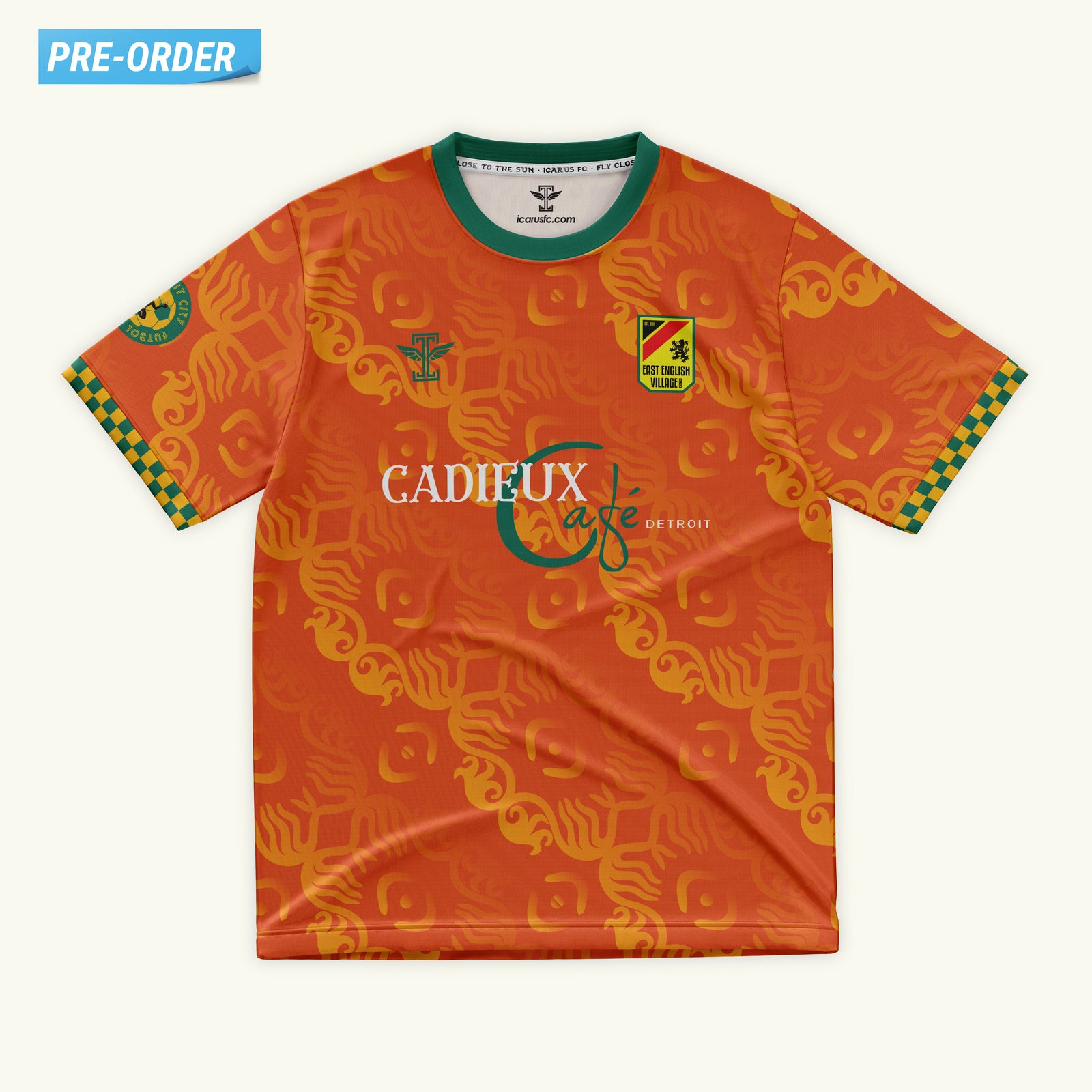 East English Village Orange Jersey