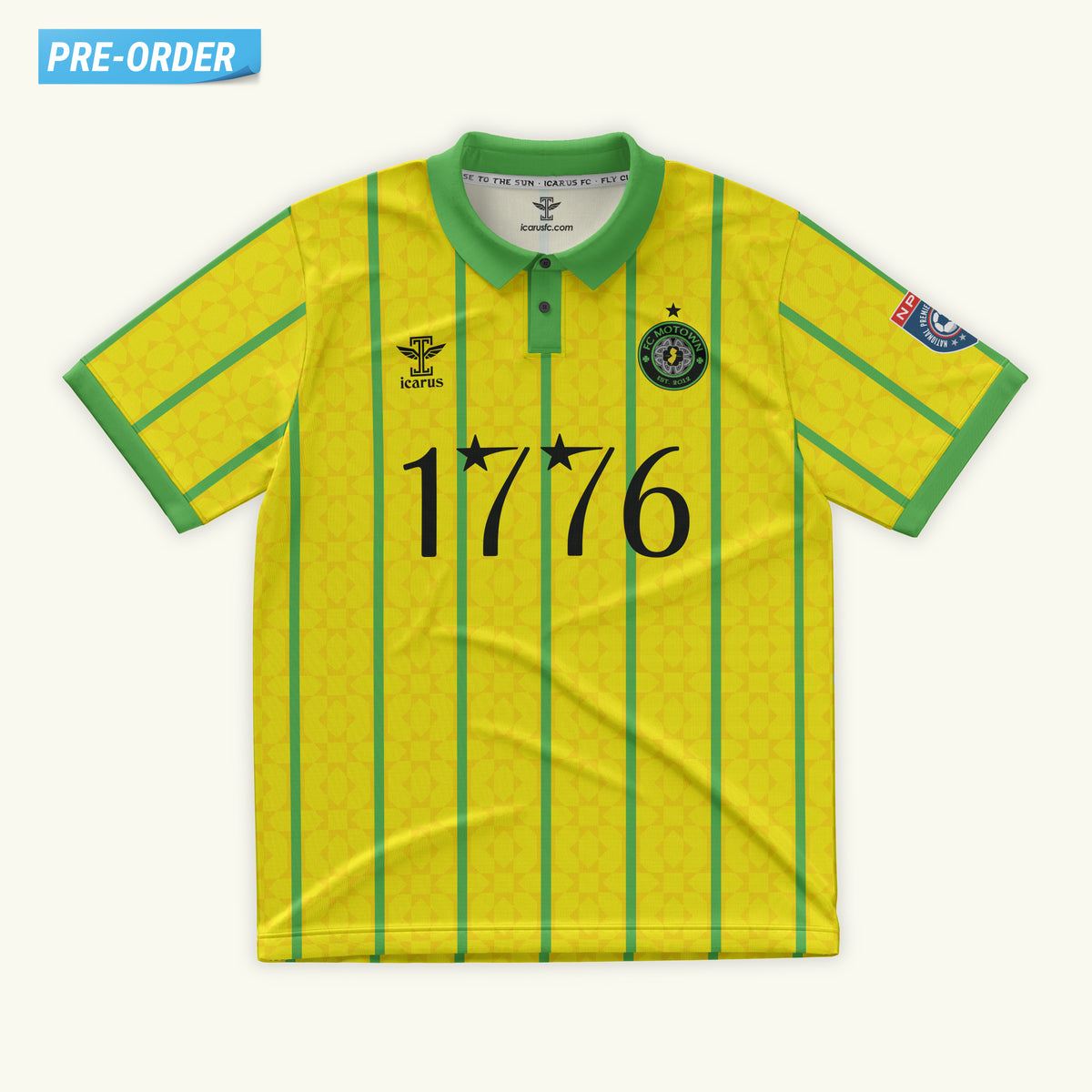 FC Motown 2025 Home Jersey