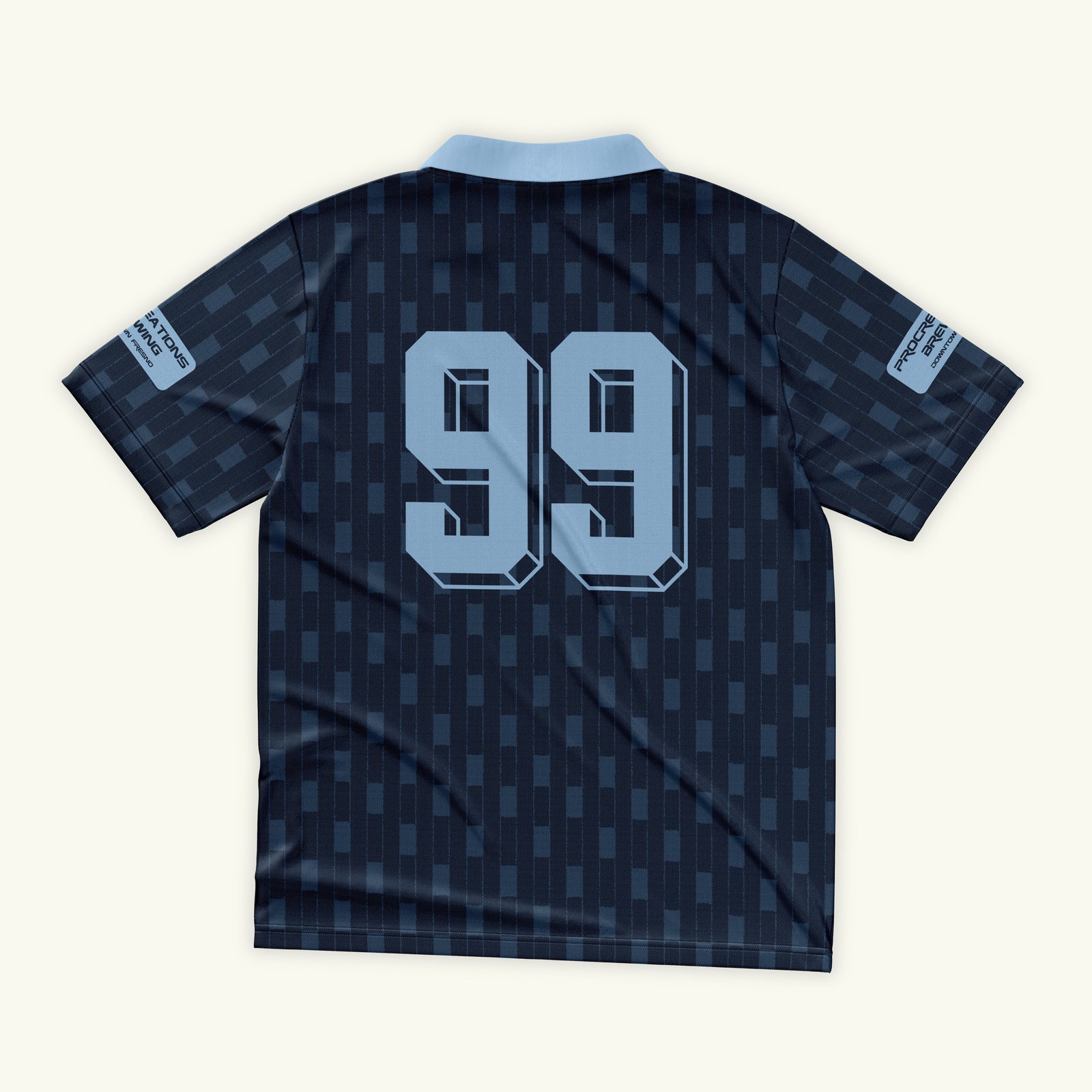 Fulton Street FC Navy Jersey