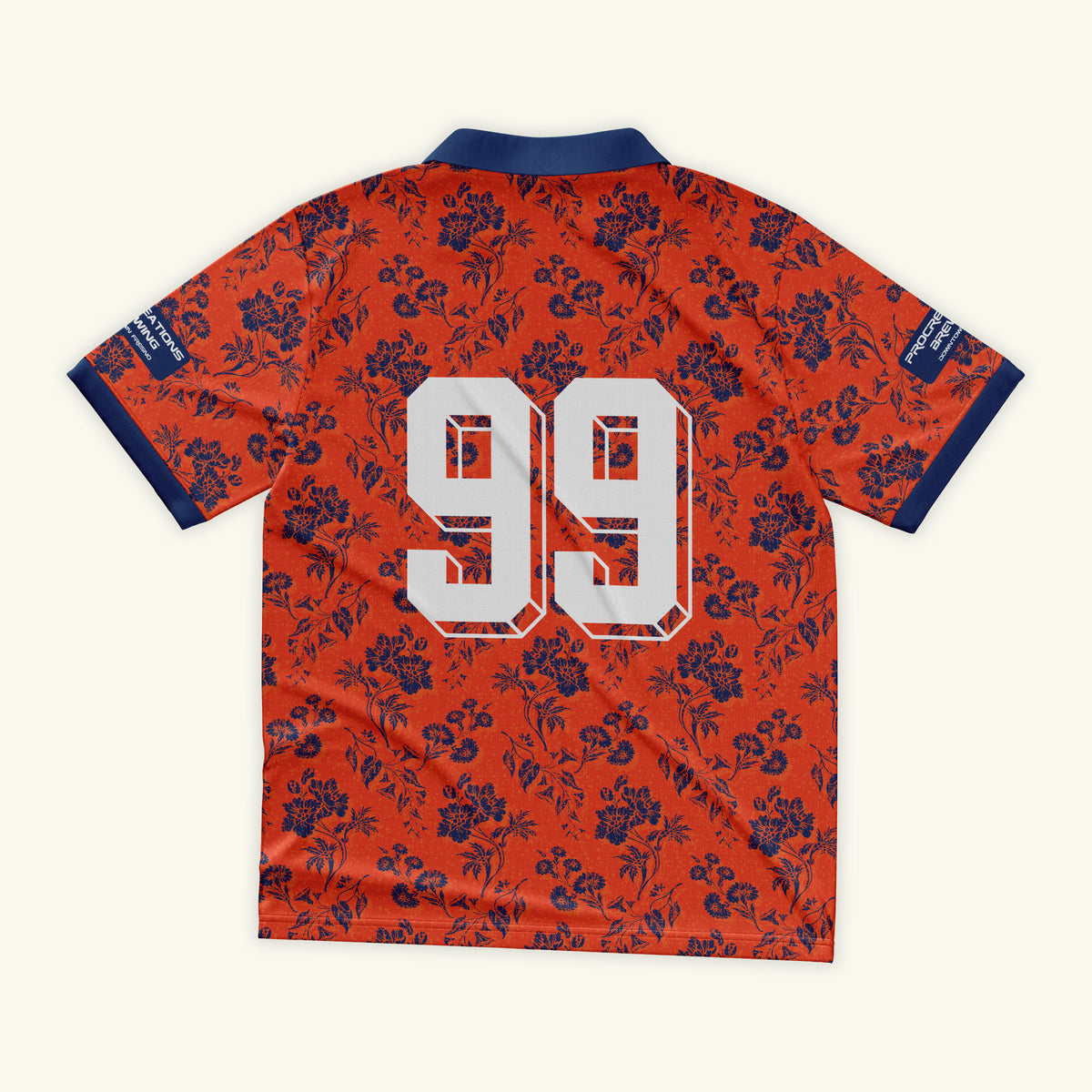 Fulton Street FC Orange Jersey