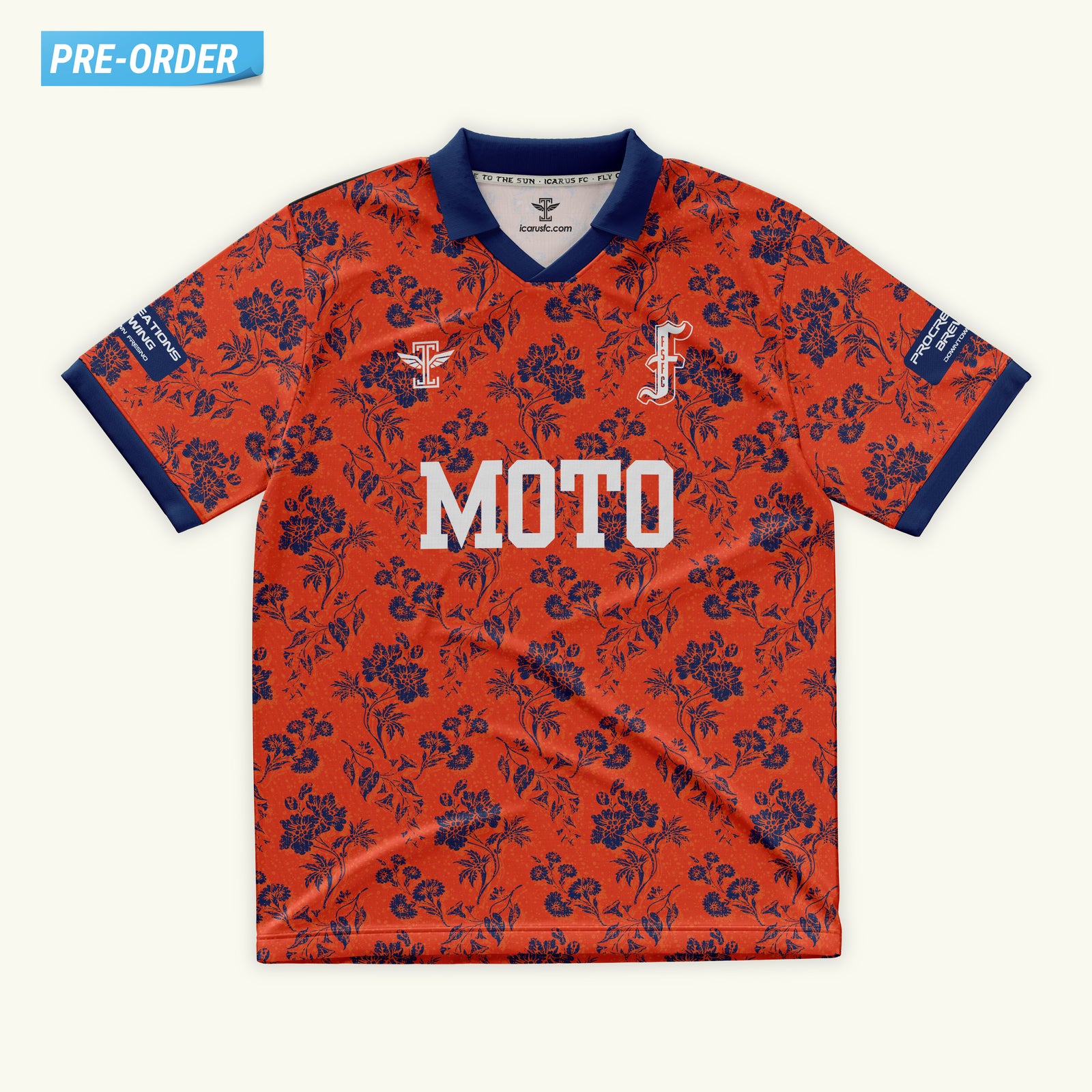 Fulton Street FC Orange Jersey