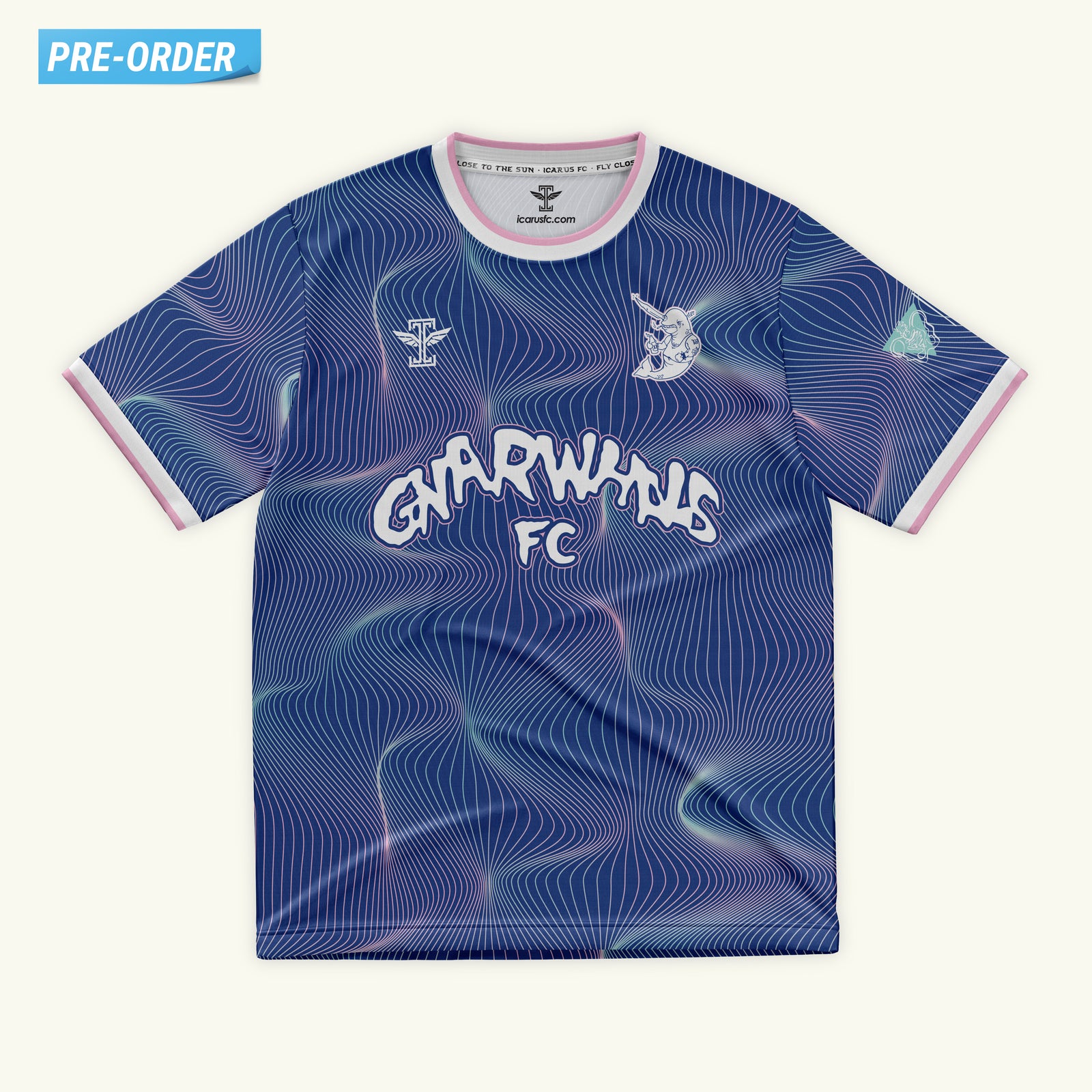 Gnarwhals Blue Jersey