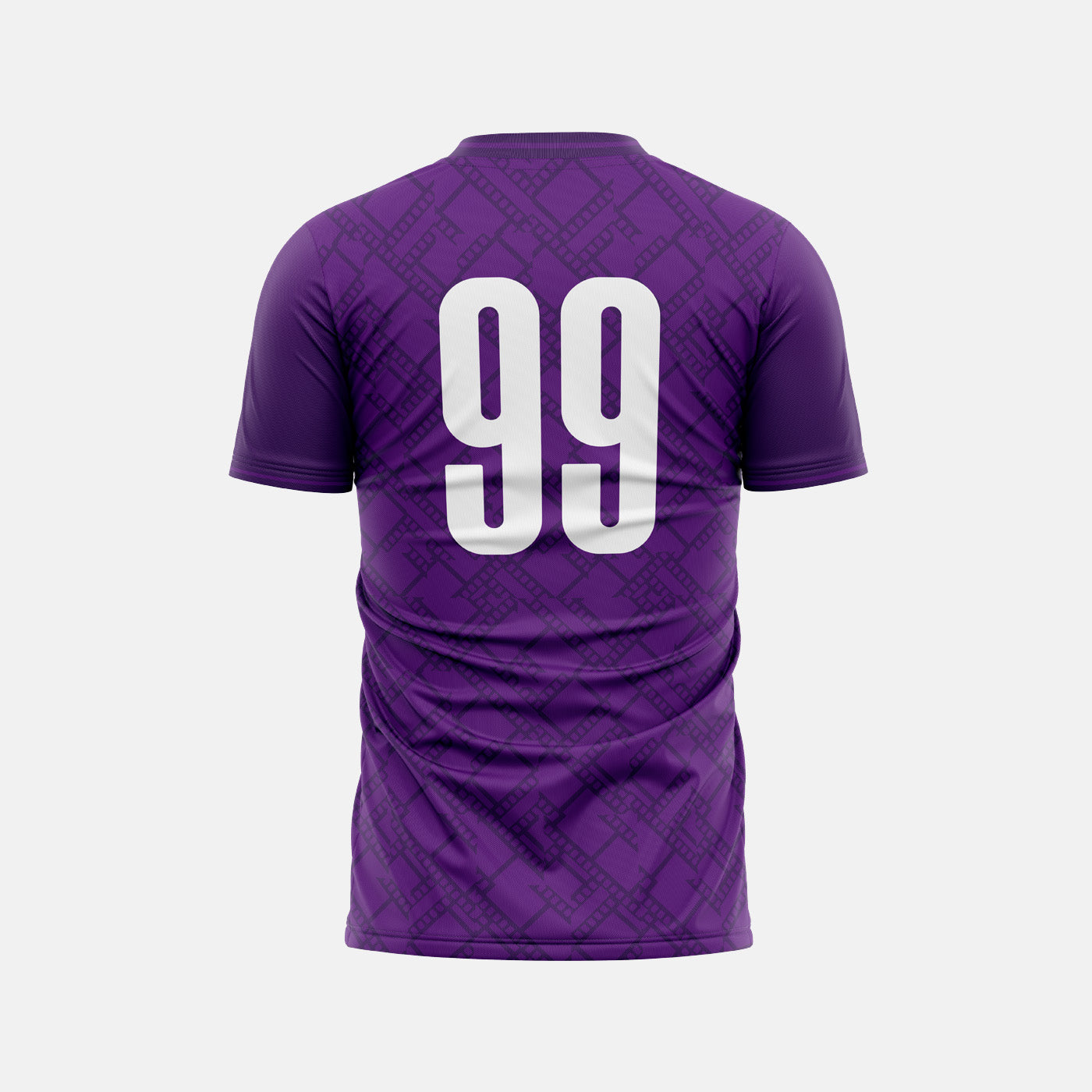 Blank Purple Goalkeeper Soccer Country Jersey