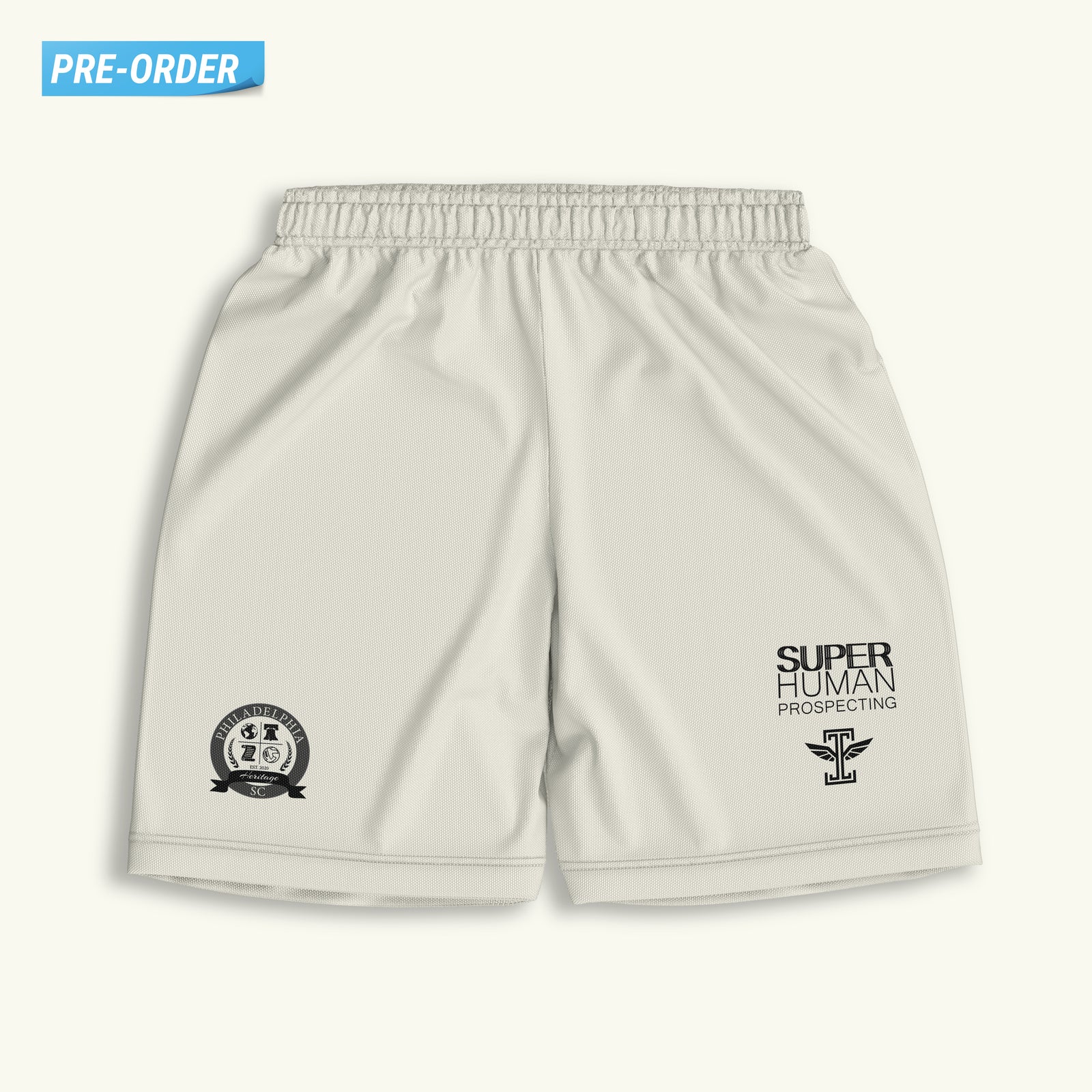 Philadelphia Heritage Off White Shorts