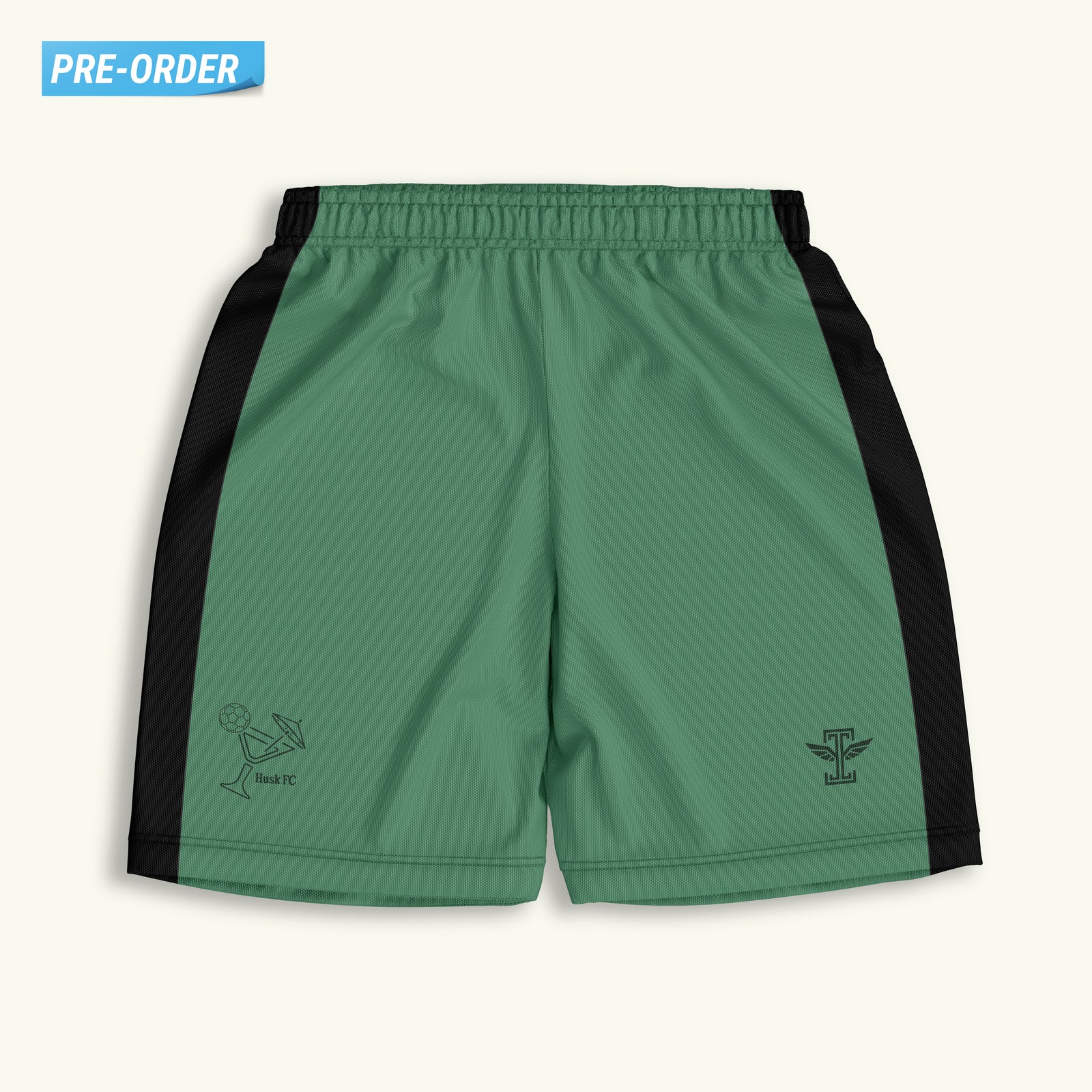 Husk FC Light Green Shorts