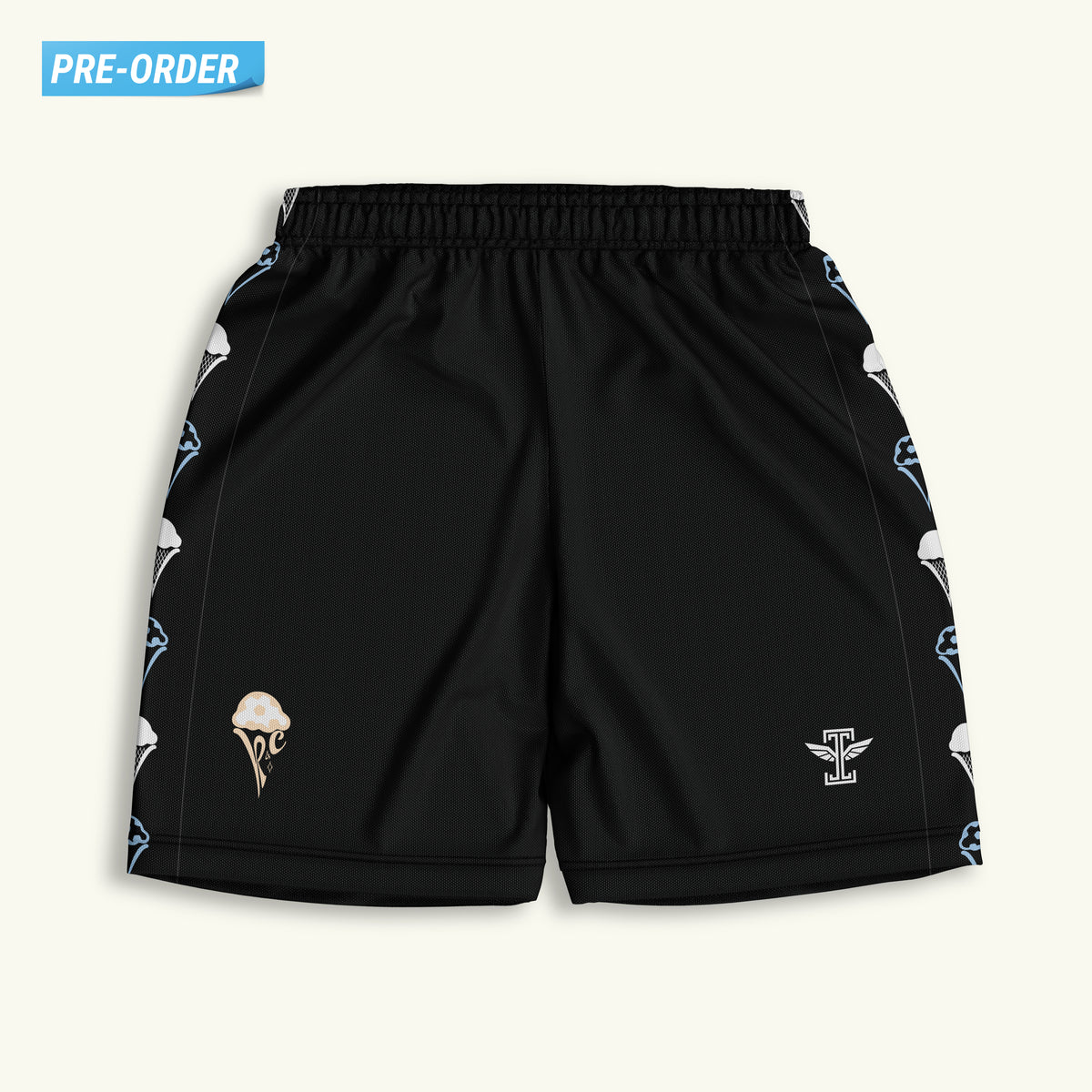 K&C Black Shorts