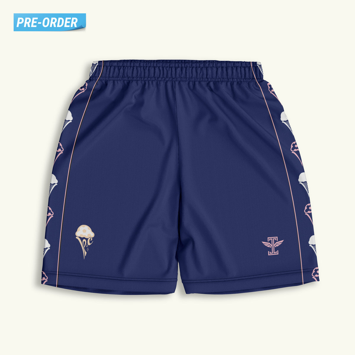 K&C Navy Shorts
