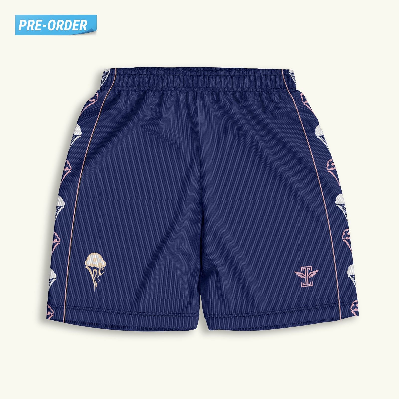 K&C Navy Shorts