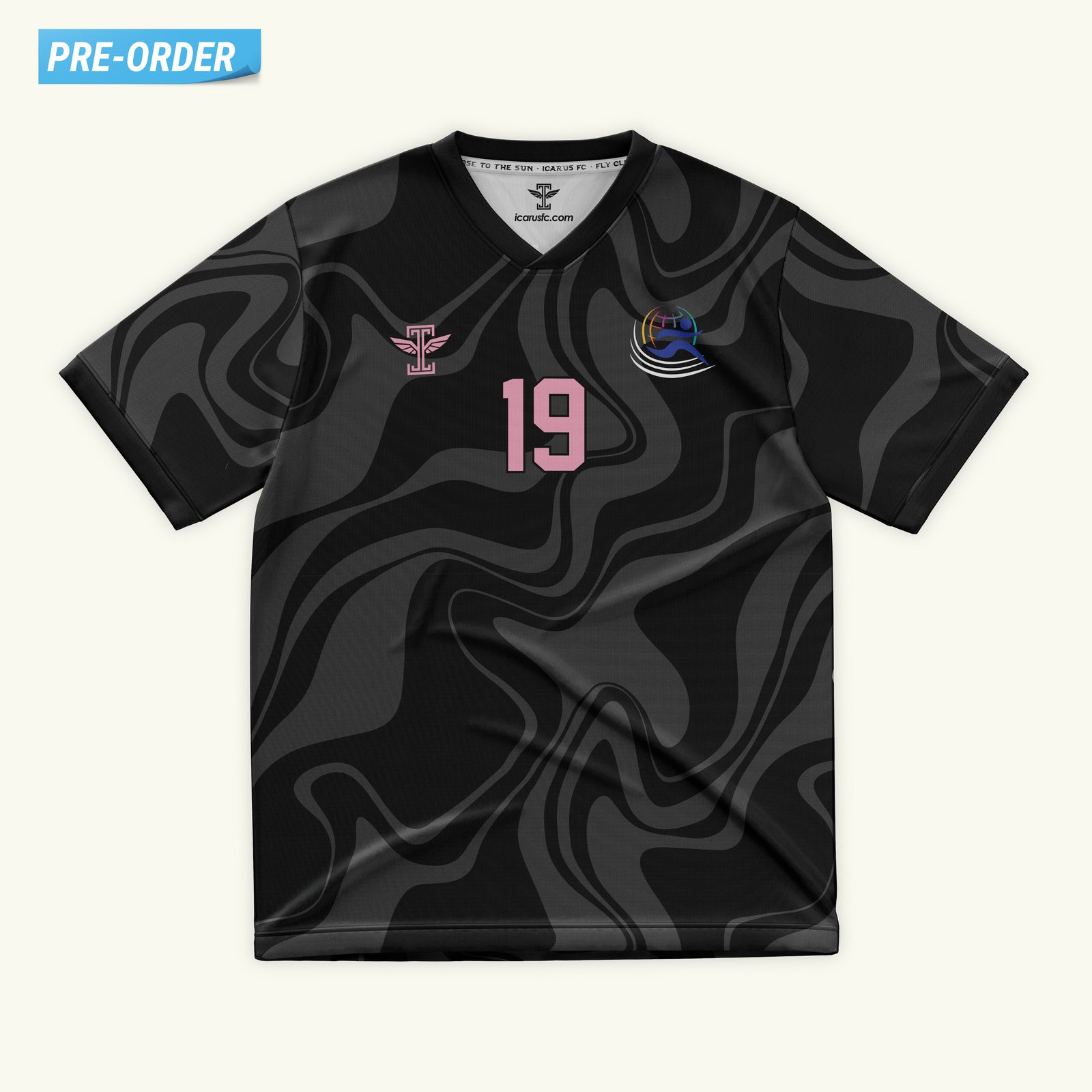 Kicking Out Transphobia Black Jersey