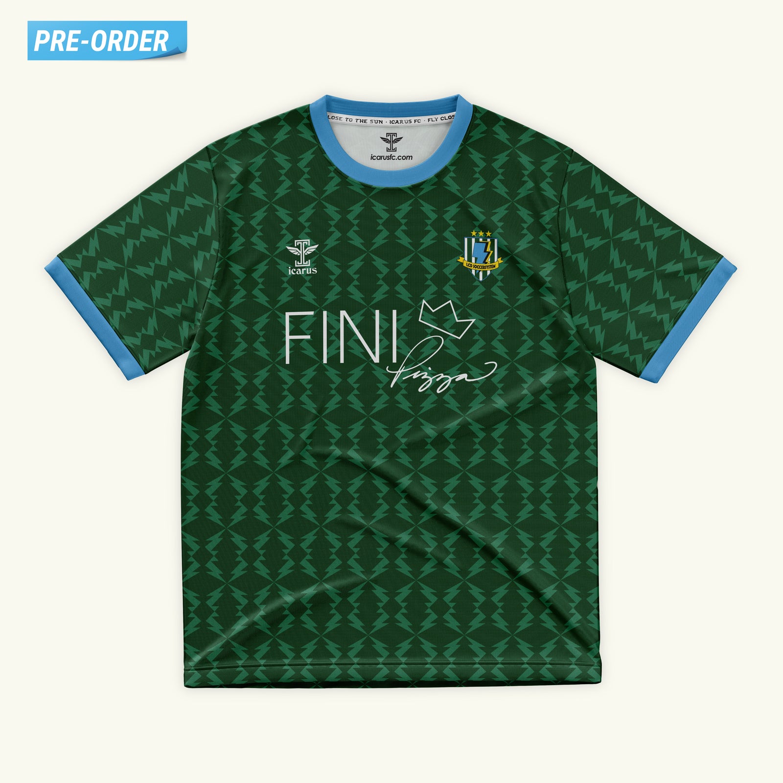 LCD Soccersystem Green Jersey