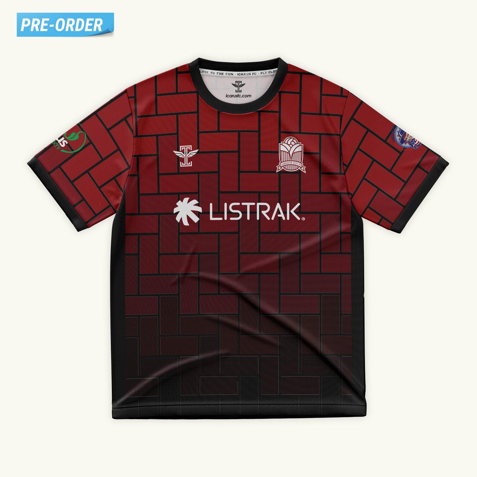 Lancaster City FC Maroon Jersey
