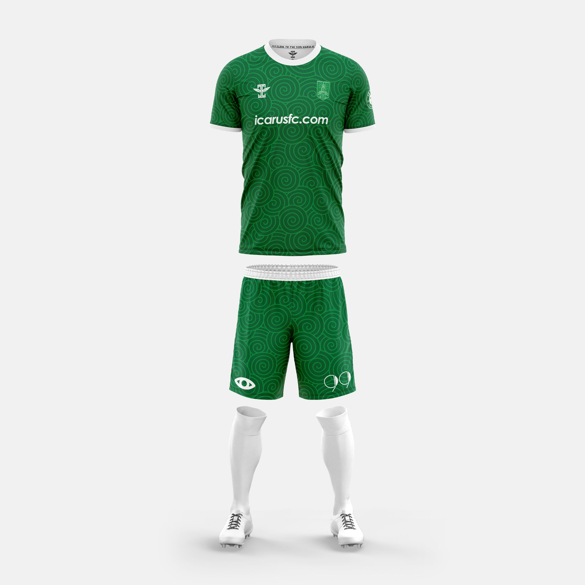 Monmouth Light FC Green Goalkeeper Kit