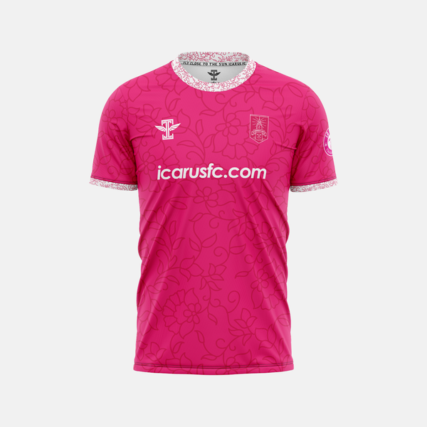 Marseille Blank Pink Goalkeeper Long Sleeves Soccer Club Jersey