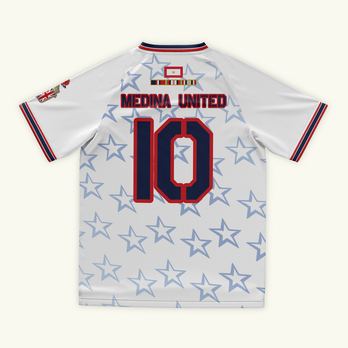 Medina United White Jersey