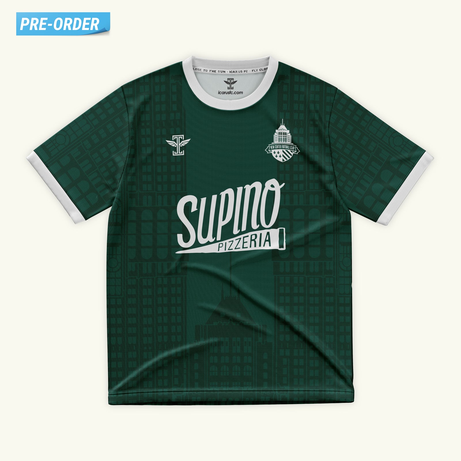 New Center Futbol Green Jersey
