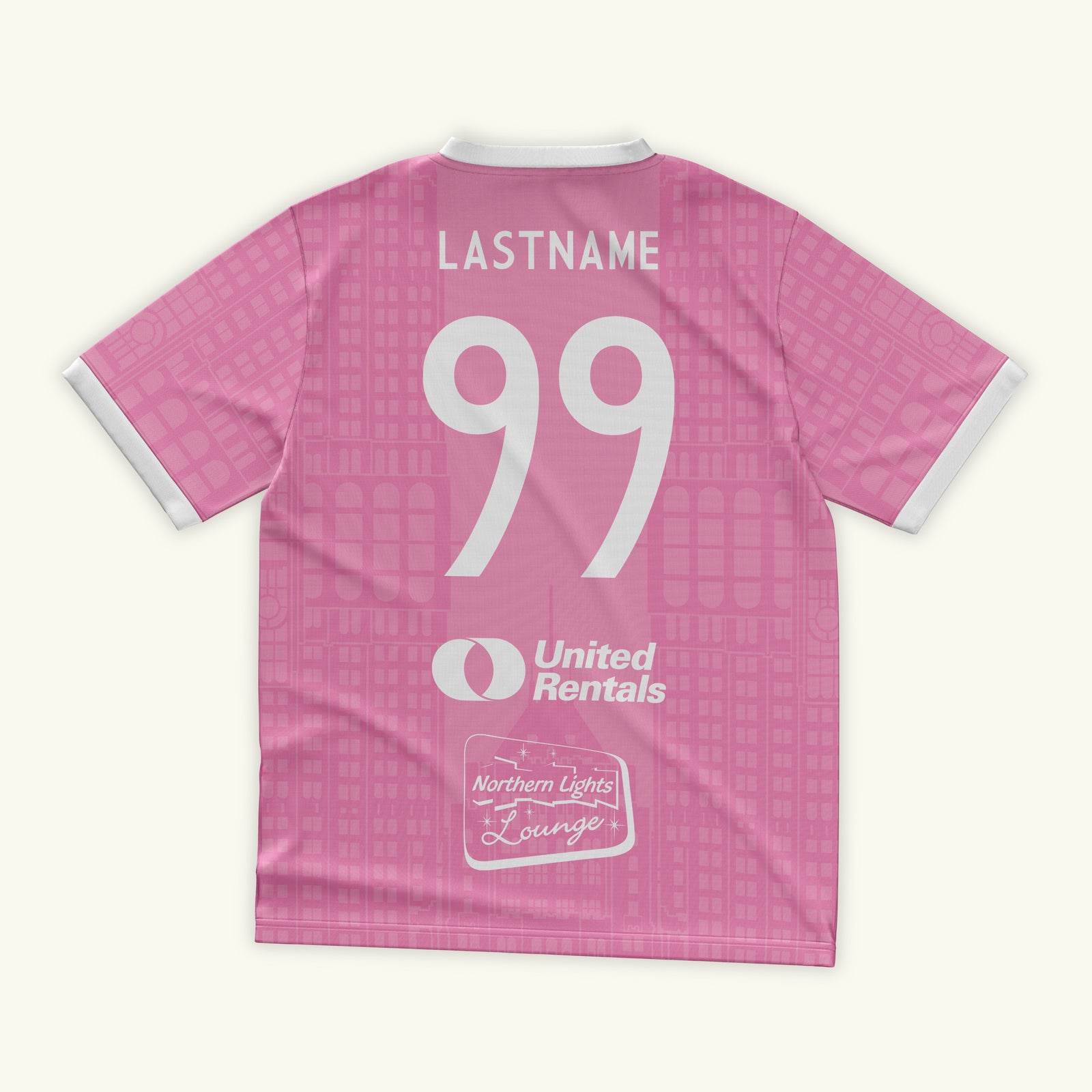 New Center Futbol Pink Jersey