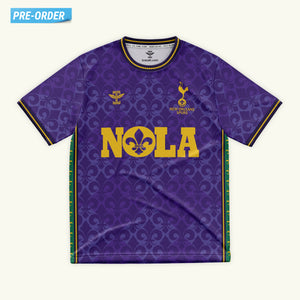 New Orleans Spurs Mardi Gras Jersey