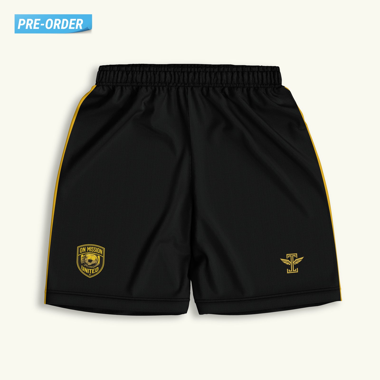 On MIssion Black Shorts