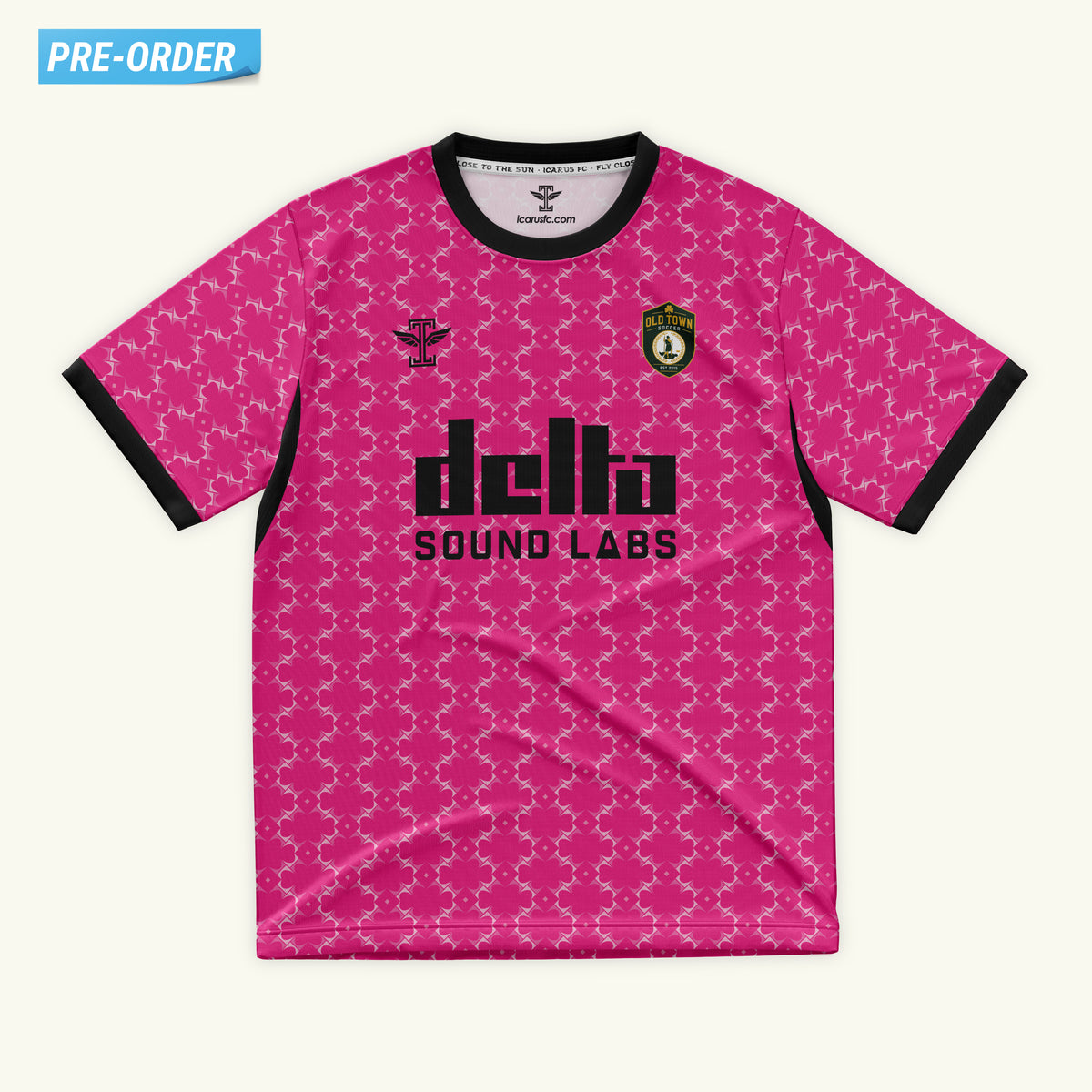Old Town Soccer Pink Jersey