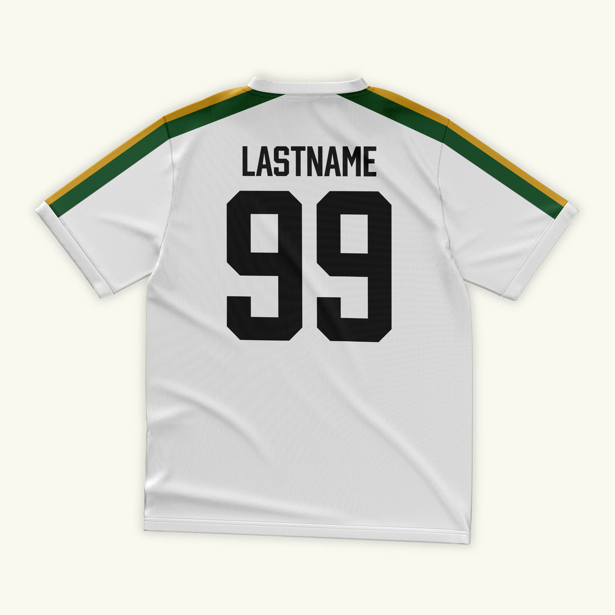 Old Town Soccer White Jersey