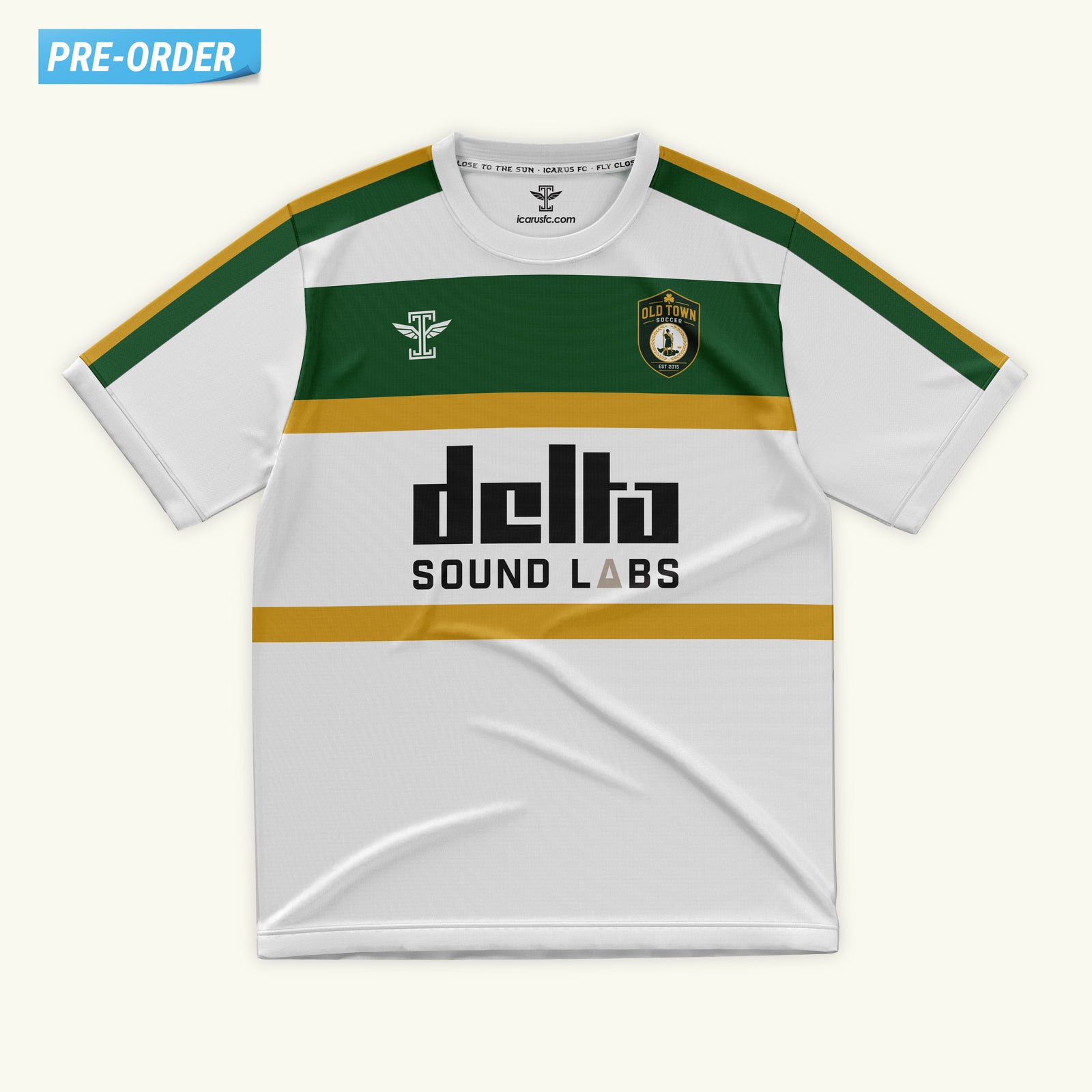 Old Town Soccer White Jersey
