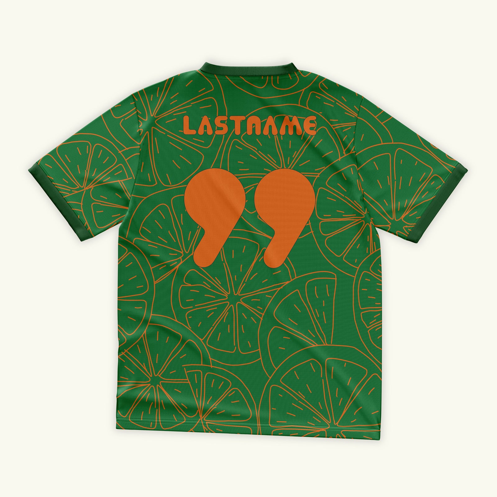 Orange Slices Green Jersey